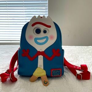 Disney Parks Loungefly Forky Mini Backpack